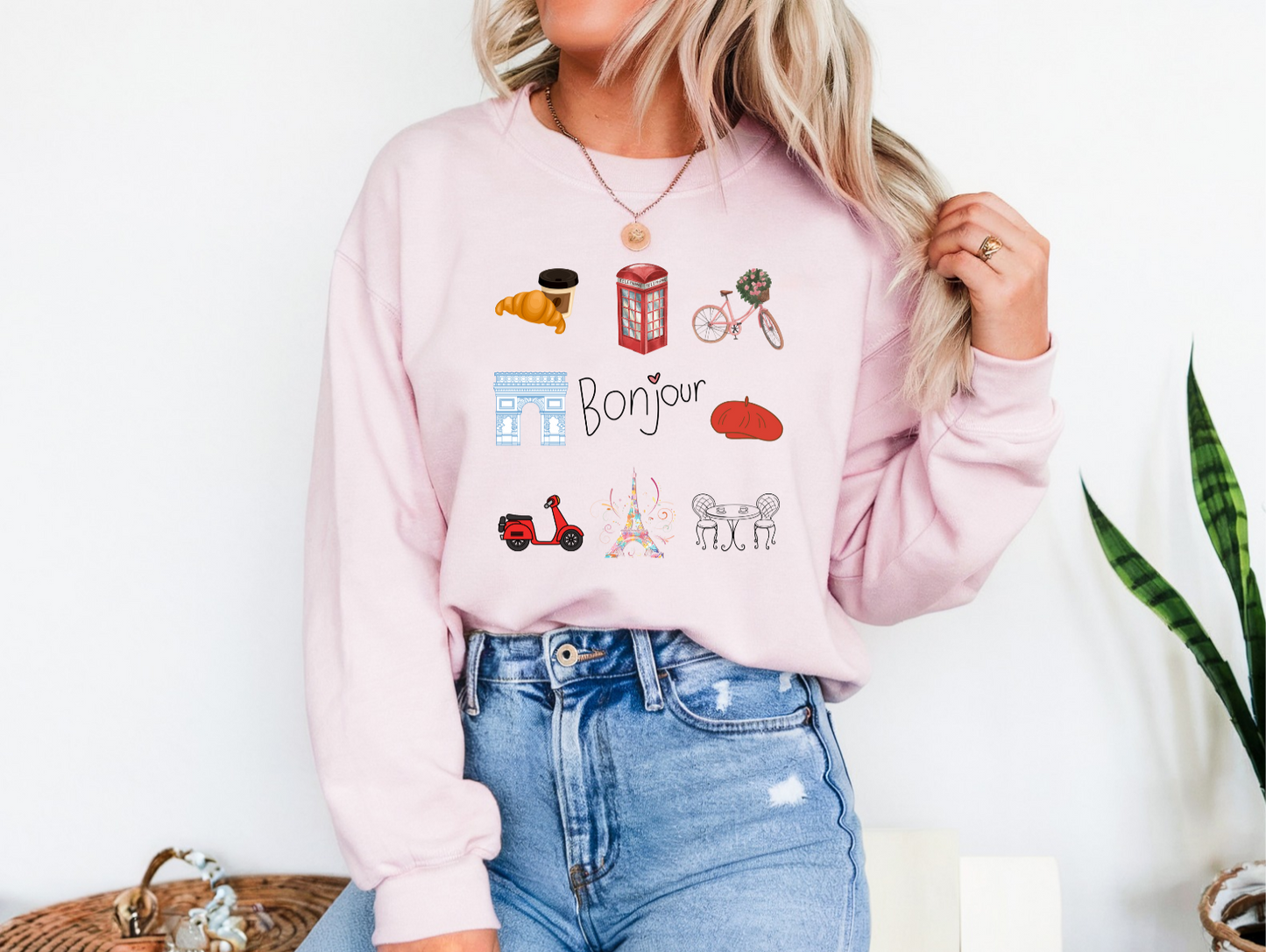 Bonjour Sweatshirt - Destello Store