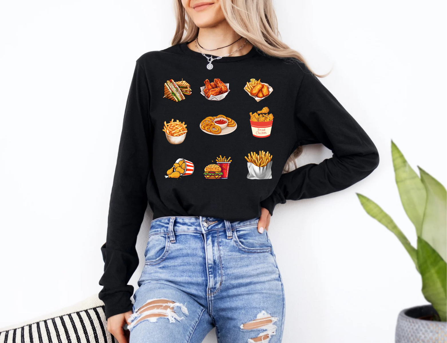 Chicken Long-sleeve - Destello Store