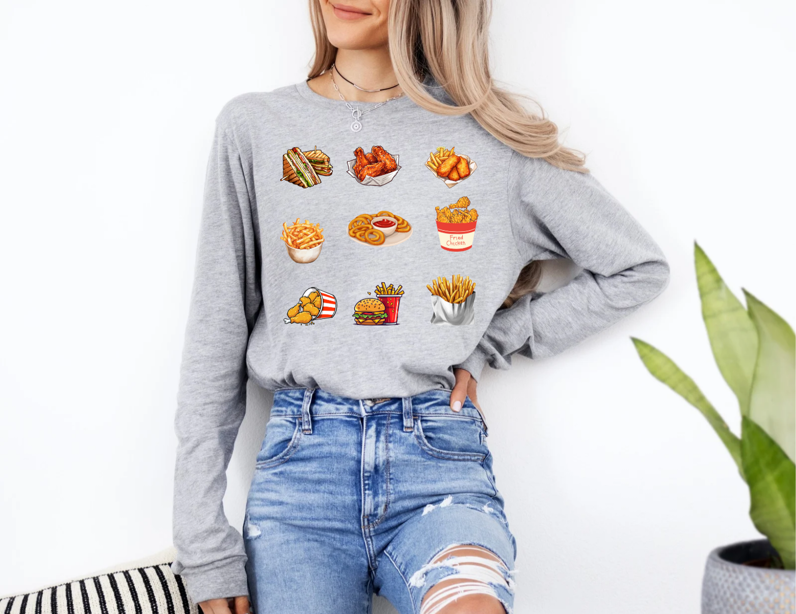 Chicken Long-sleeve - Destello Store
