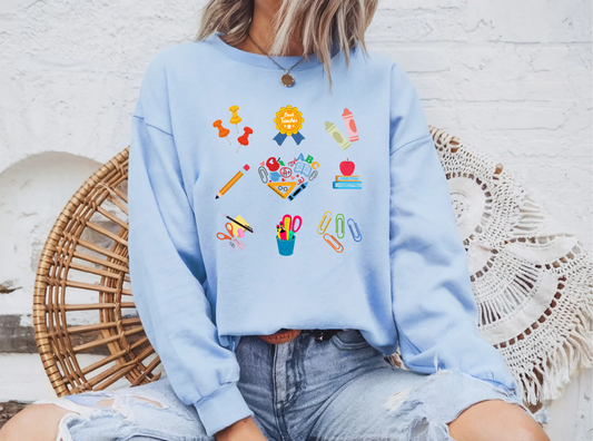 Best Teacher Sweatshirt - Destello Store