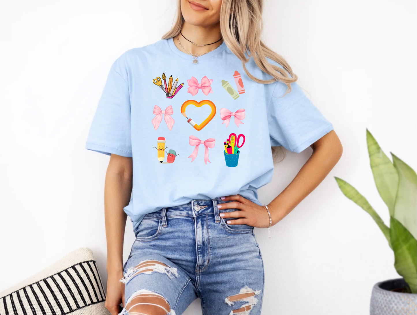 Pink Teacher T-Shirt