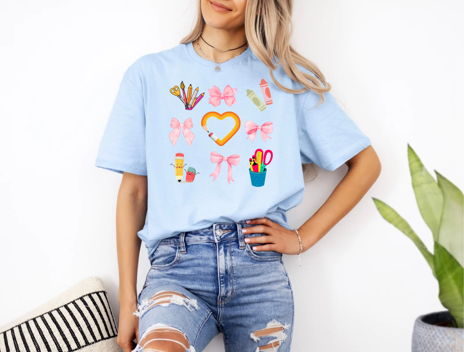 Pink Teacher T-Shirt - Destello Store