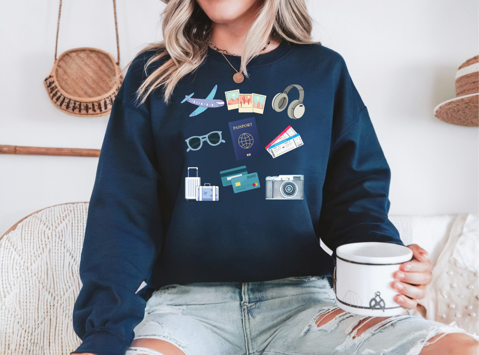Blue Trip Sweatshirt - Destello Store