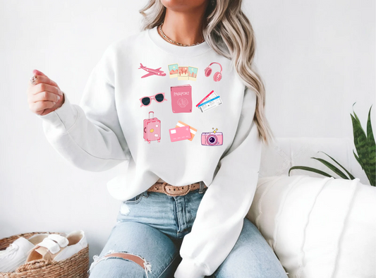 Pink Trip Sweatshirt - Destello Store