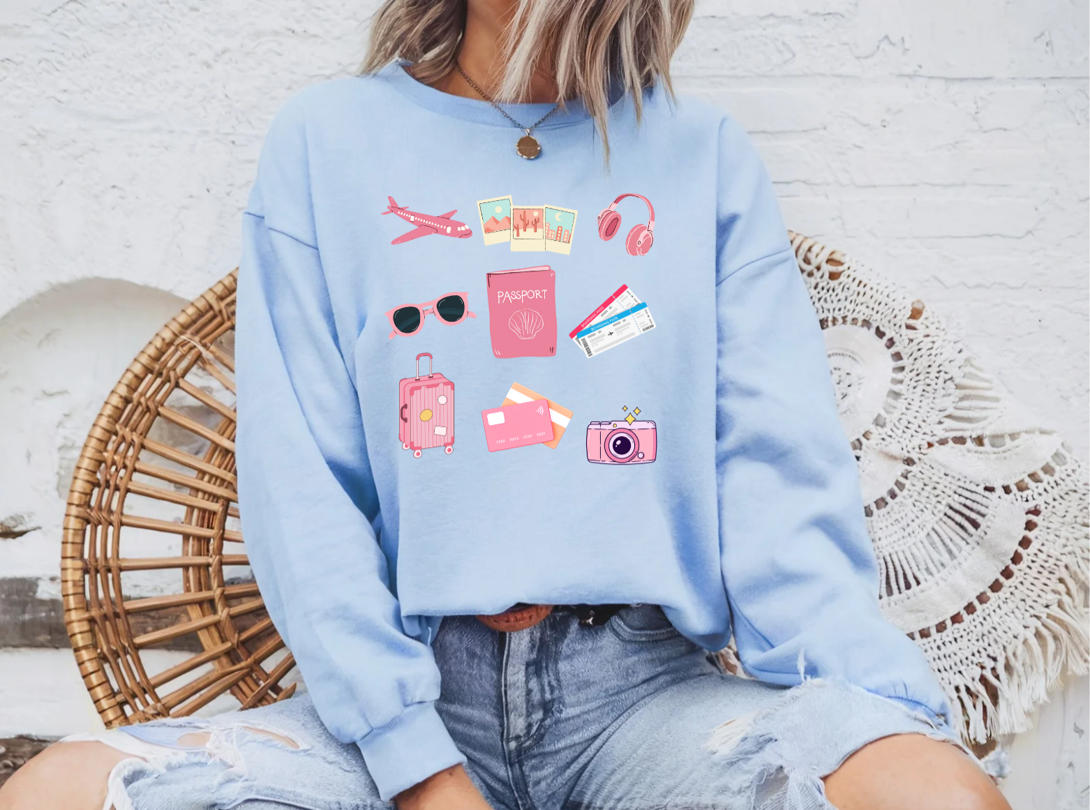 Pink Trip Sweatshirt - Destello Store