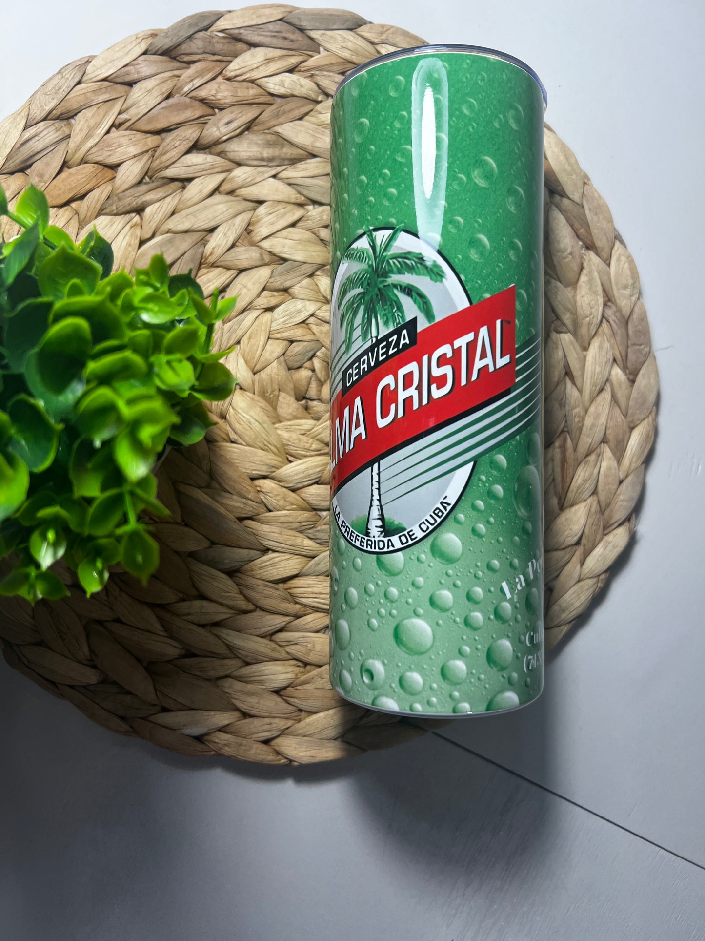 Cerveza Cristal Cubana | Tumbler